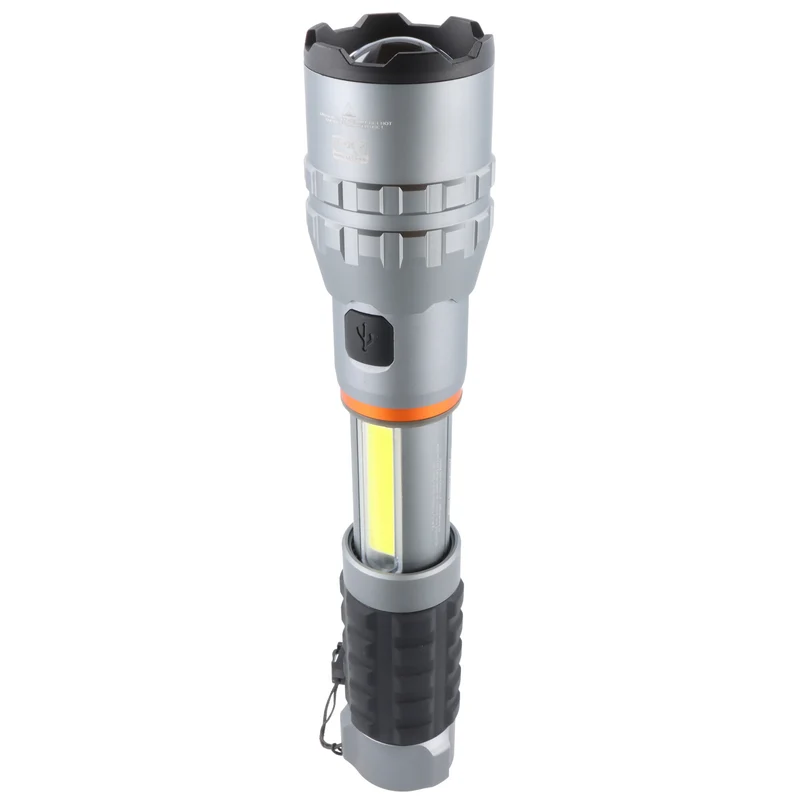 NEBO Slyde King 4K LED Taschenlampe, 4000 Lumen, bis zu 350 Meter Leuchtweite, mit Arbeitslicht
