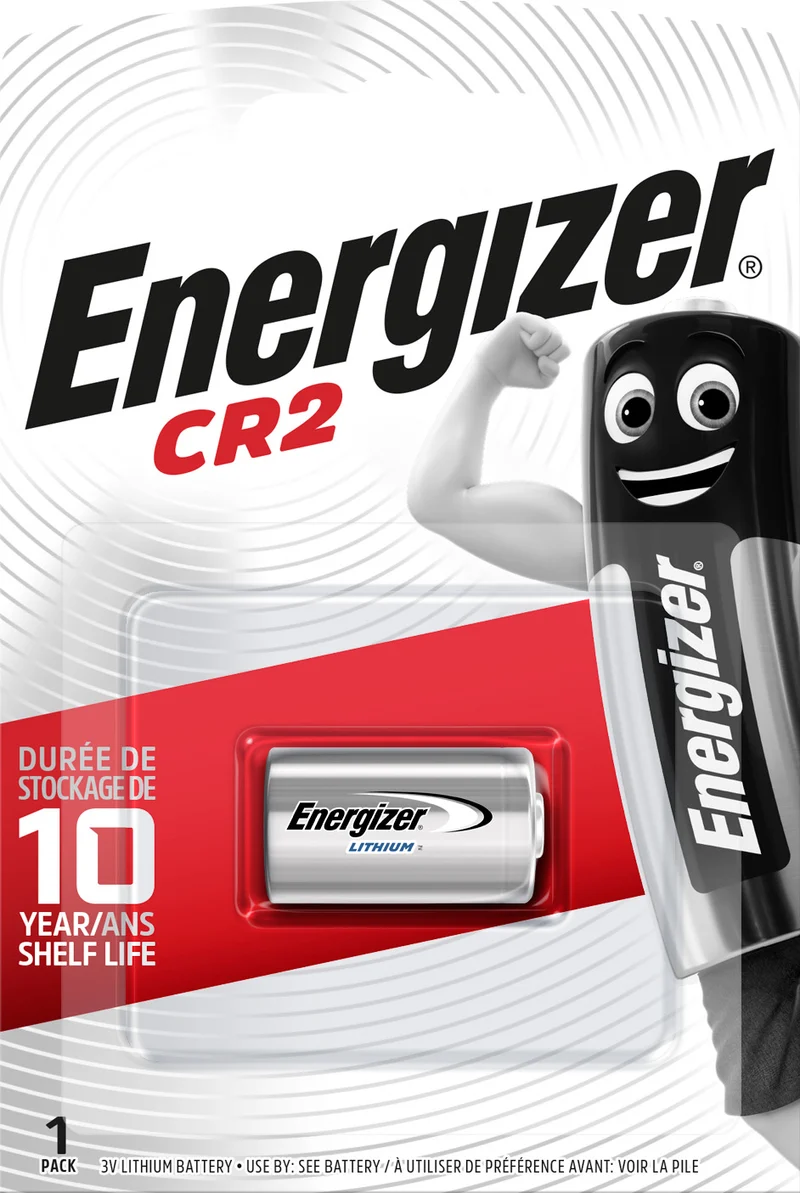 Energizer Batterie Lithium, CR2, 3V Photo, Retail Blister (1-Pack)