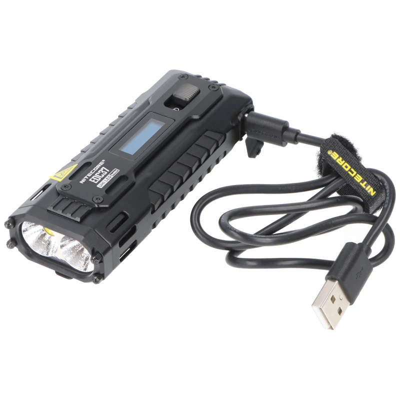 Nitecore EDC37 taktische LED-Taschenlampe, 8000 Lumen, -Stil, Li-Ion Akku 8000mAh, 6952506409150
