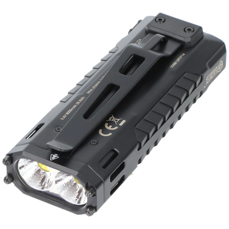 Nitecore EDC37 taktische LED-Taschenlampe, 8000 Lumen, -Stil, Li-Ion Akku 8000mAh, 6952506409150