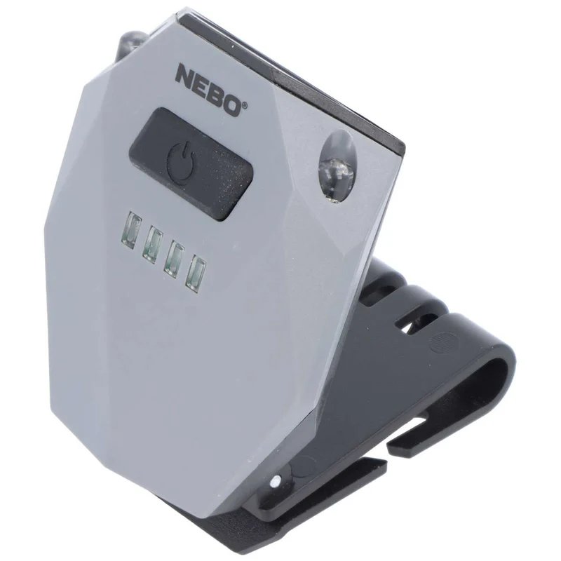 NEBO Einstein CAP 100 LED Stirnlampe, 100 Lumen, bis zu 24 Meter Leuchtweite, wiederaufladbar