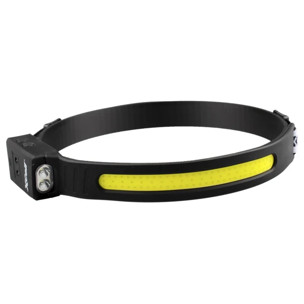 XCell Akku-LED-Sensor-Kopfleuchte H450 – Spot- und Flächenlicht max. 450 Lumen, perfekt für Outdoor & Arbeit