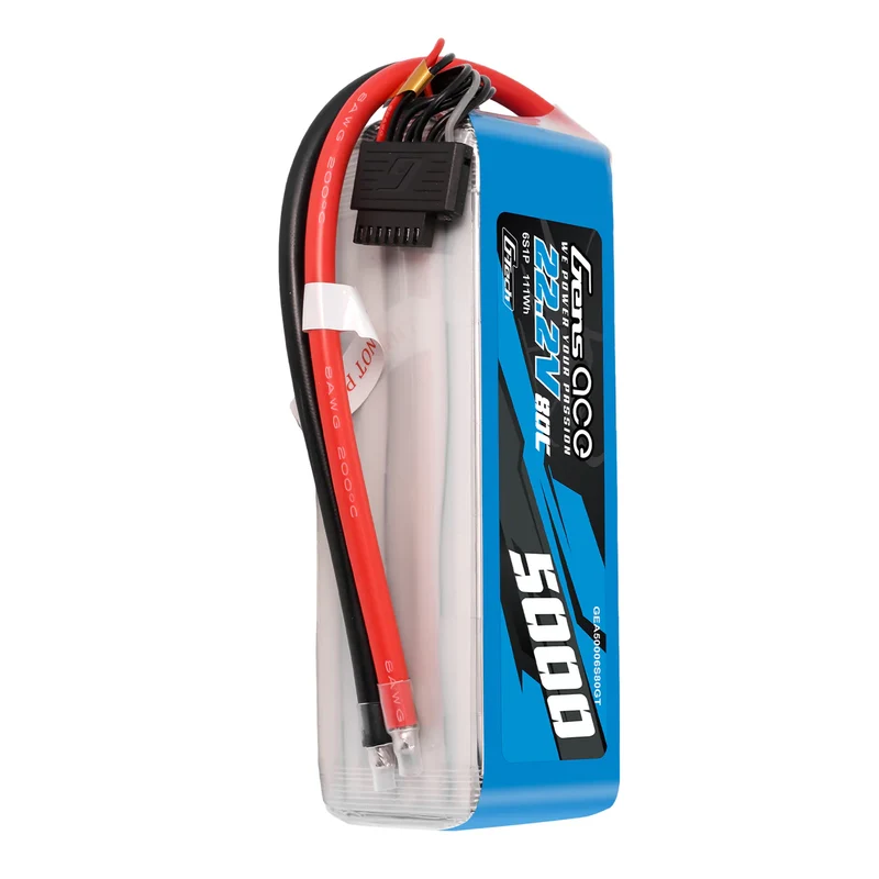 Gens Ace LiPo Akku G-Tech 5000mAh 22,2V 80C 6S1P Heli Lipo Akku