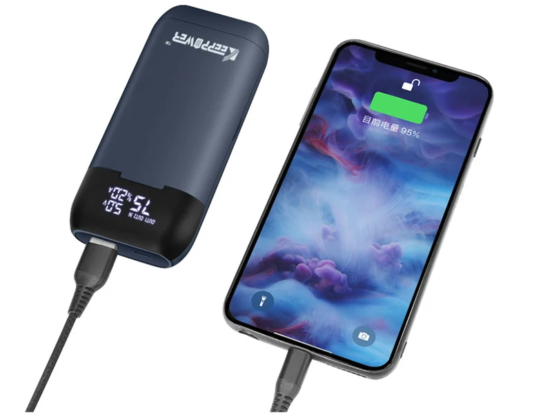 Keeppower PD2 Akku Reise-Ladegerät & Powerbank für Li-Ionen Akkus