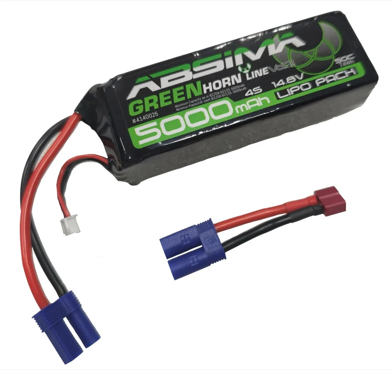 Absima Greenhorn Vol.2 LiPo 4S 14,8V-50C 5000 SC (EC5/T-Plug)