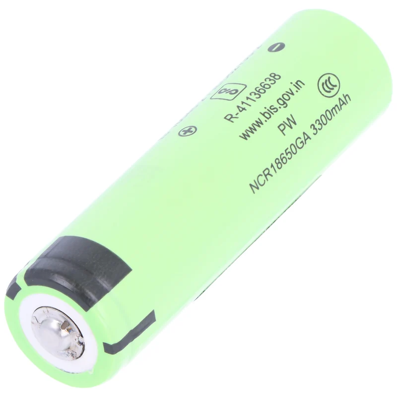 Panasonic Panasonic 18650 Li-ion Akku mit erhöhten Pluspol, ungeschützt, 66,7x18,3mm ( 2 St.)