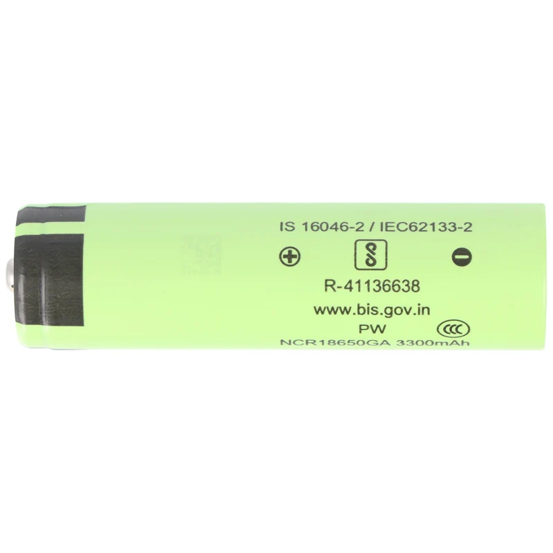 Panasonic Panasonic 18650 Li-ion Akku mit erhöhten Pluspol, ungeschützt, 66,7x18,3mm ( 2 St.)