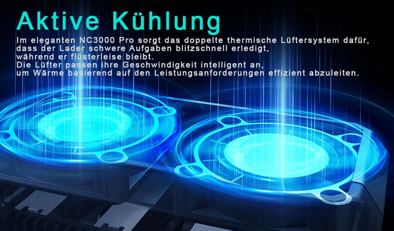 SkyRC NC3000 Pro intelligentes Analyse-Ladegerät für AA/AAA, NIMH/NiCd, Akkus