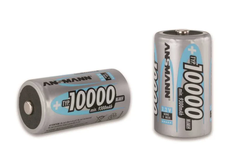 Ansmann NiMH-Akku Typ 10000 Mono 9300mAh, ein Stück