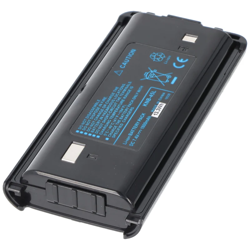 AccuCell Lithium-Ionen Akku passend für Kenwood KNB-45Li, Kenwood TK2200, TK3200, 7,4 Volt 1800mAh 13,3 Wh