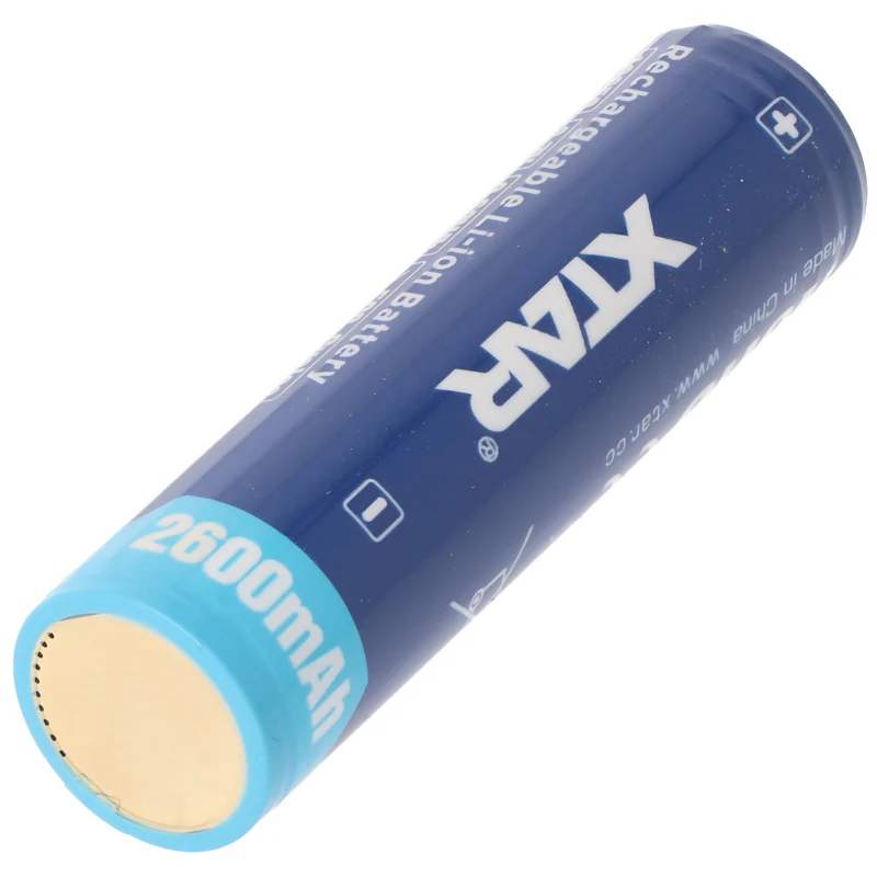 XTAR 18650 Li-Ion-Akku mit 2600mAh 3,6V - 3,7V