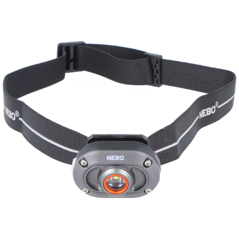 NEBO NEB-HLP-1010-G MYCRO 250 LED-Stirnlampe im Doppelpack