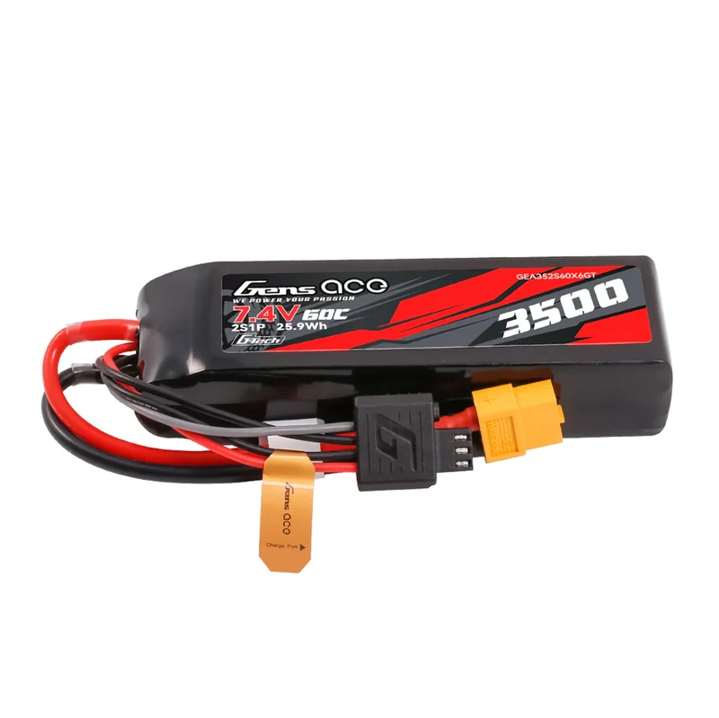 Gens Ace G-Tech 3500mAh 2S1P 7,4V 60C Lipo-Akku mit XT60-Stecker