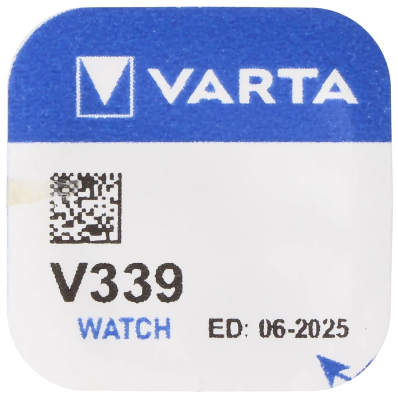 Varta V339, SR614SW Knopfzelle für Uhren etc.