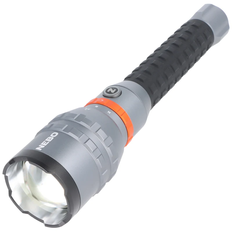 NEBO DAVINCI™ 12000 NEB-FLT-1070-G, die ultimative Hochleistungs-Taschenlampe, mit USB-C Ladeanschluss und Powerbank-Funktion