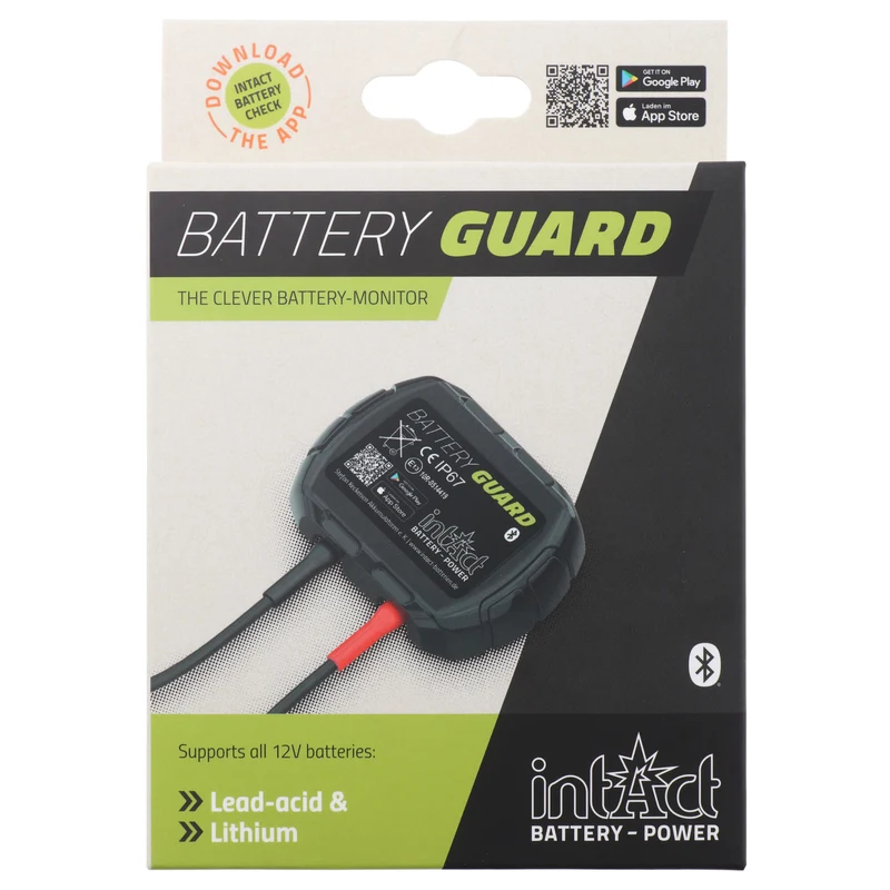 AccuCell inTact Batterieüberwachung GL10 Battery-Guard 12 V Bluetooth® und appfähig