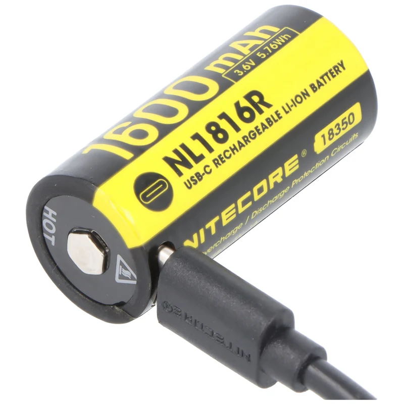 Nitecore MT1C Pro LED-Taschenlampe, 1000 Lumen, UHi LED, taktische Mini-Taschenlampe, inkl. NL1816R Li-Ion Akku