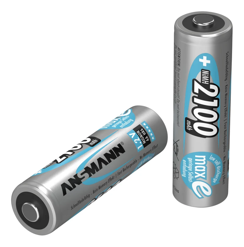 Ansmann maxE NiMH-Akku Mignon 2100mAh 2er Blister