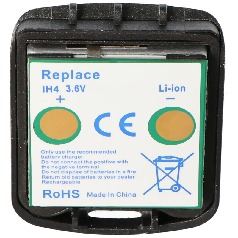 AccuCell Li-Ion Akku passend für DETEWE OPENPHONE IH4, FC4, D4 mit 3,7Volt 650mAh mit Deckel