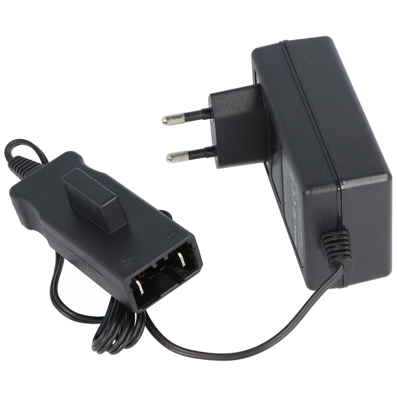 AccuCell Schnell-Ladegerät exakt passend für den Gardena Akku 04025-20, 8838 Li-Ion 25,2 Volt