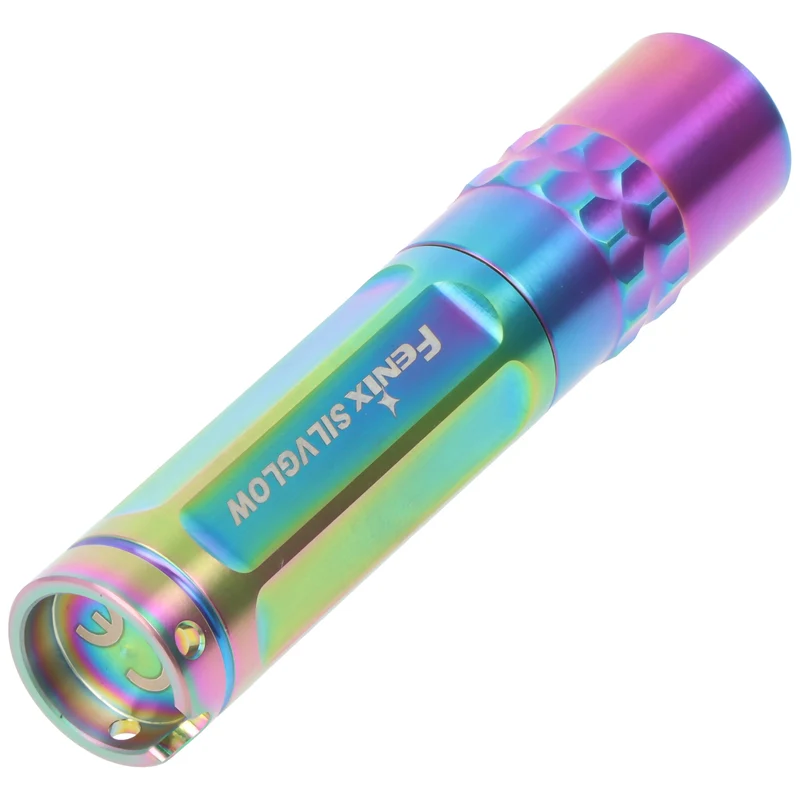 Fenix SILVGLOW Mini-Schlüsseltaschenlampe, Worldwide Limited Edition, Colorblast