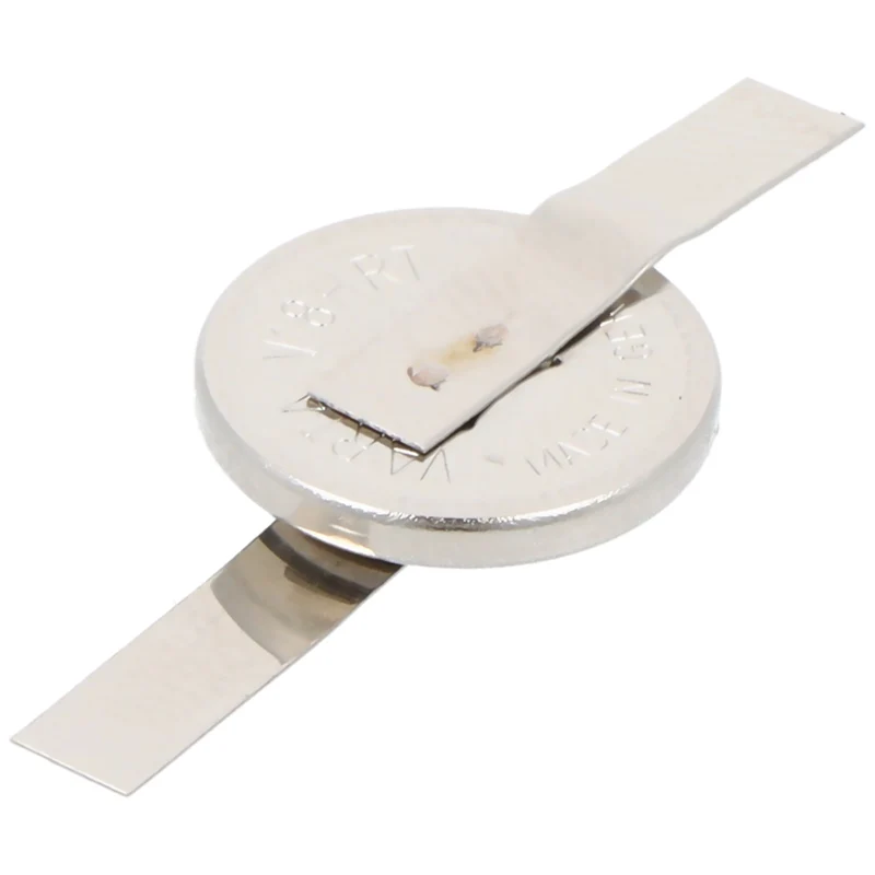 Varta V18HRT NiMH Akku aufladbare Knopfzelle, 1,2 Volt, mit Lötfahne Z-Form