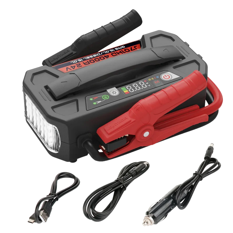 Lokithor J701HD LiPO 24V 207,2Wh 4000A Starthilfe mit ConnectMax