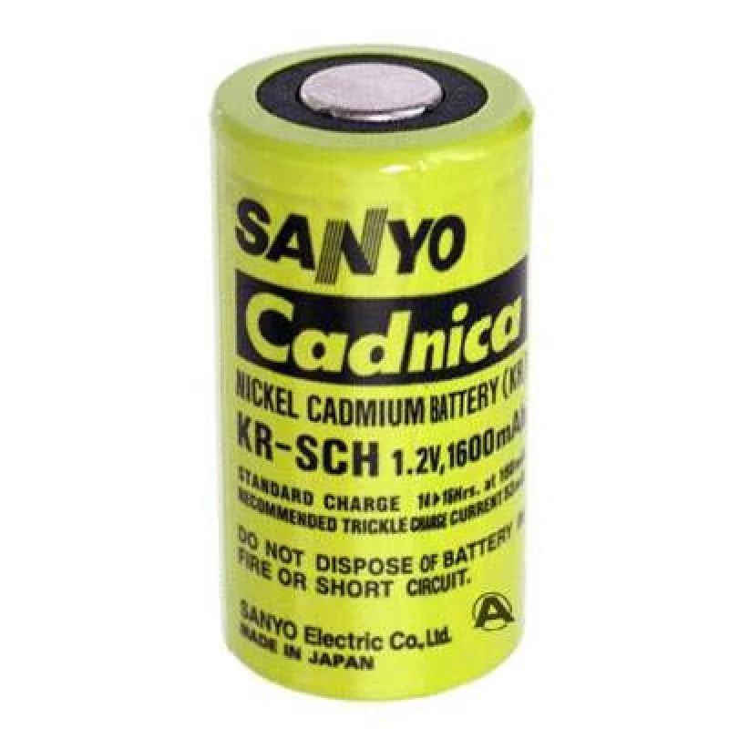 Panasonic Sanyo KR-SCH Cadnica 1600mAh Akku Sub-C ohne Lötfahne