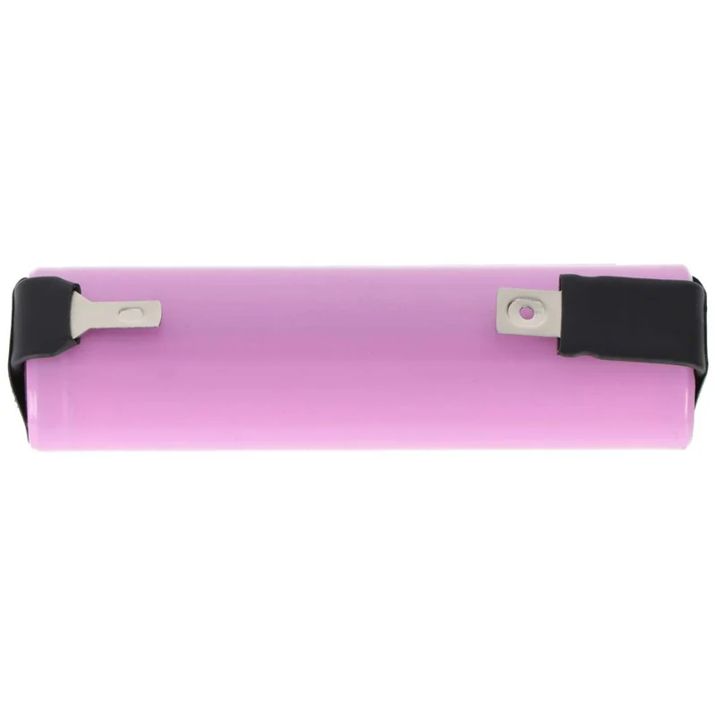 AccuCell Li-ion Akku 18650 mit Lötfahnen für Garten Akku-Werkzeuge Li-ion, 3,7V, 2600mAh, 9,6Wh