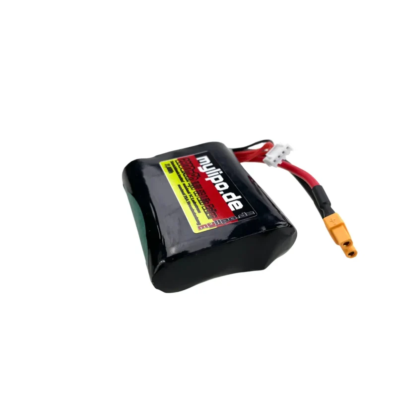 Mylipo Li-Ion Akku Rundzelle Molicel INR18650-P28A, 2800mAh 35A Li-Ionen-Akku, 11,1V XT30 Flatpack