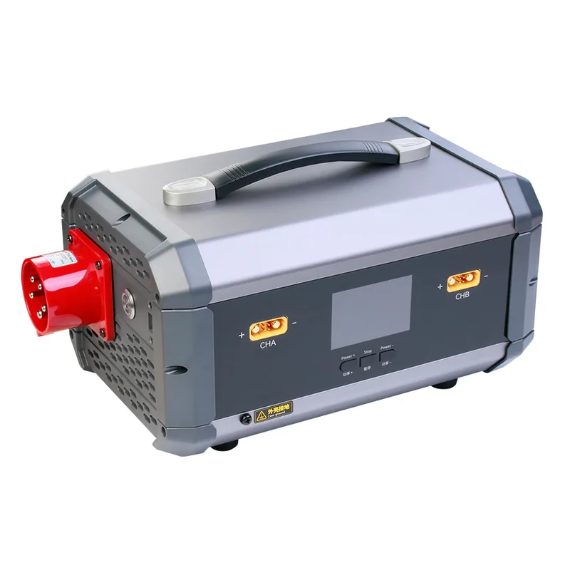 TATTU 7200W Dual Smart Charger 120A/9000W für 12S-14S Smart Battery