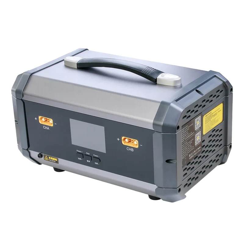 TATTU 7200W Dual Smart Charger 120A/9000W für 12S-14S Smart Battery