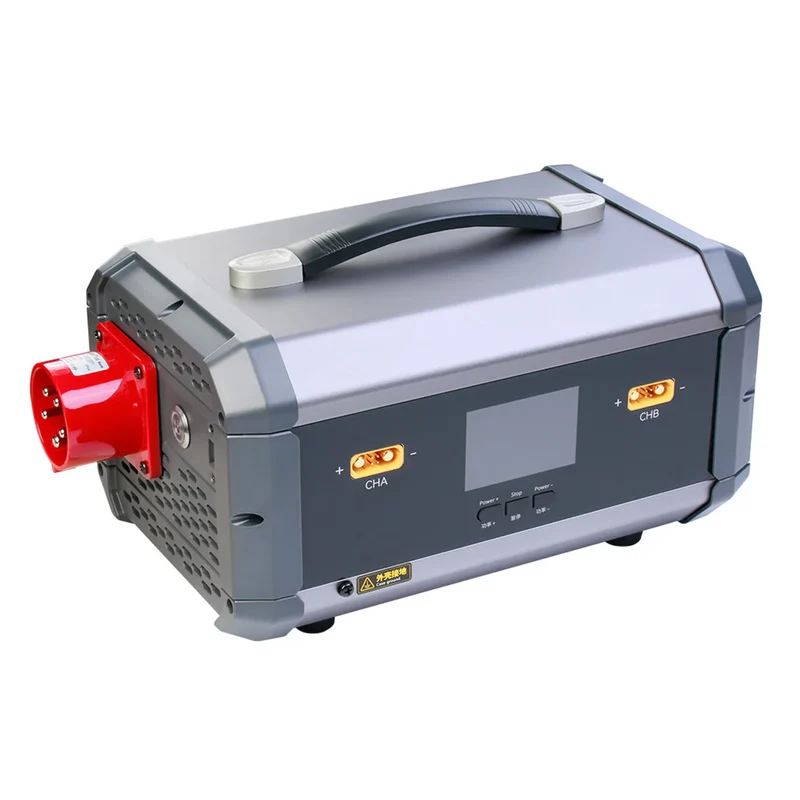 Tattu 7200W PRO Dual Smart Charger 120A/9000W für 12S-14S Smart Battery
