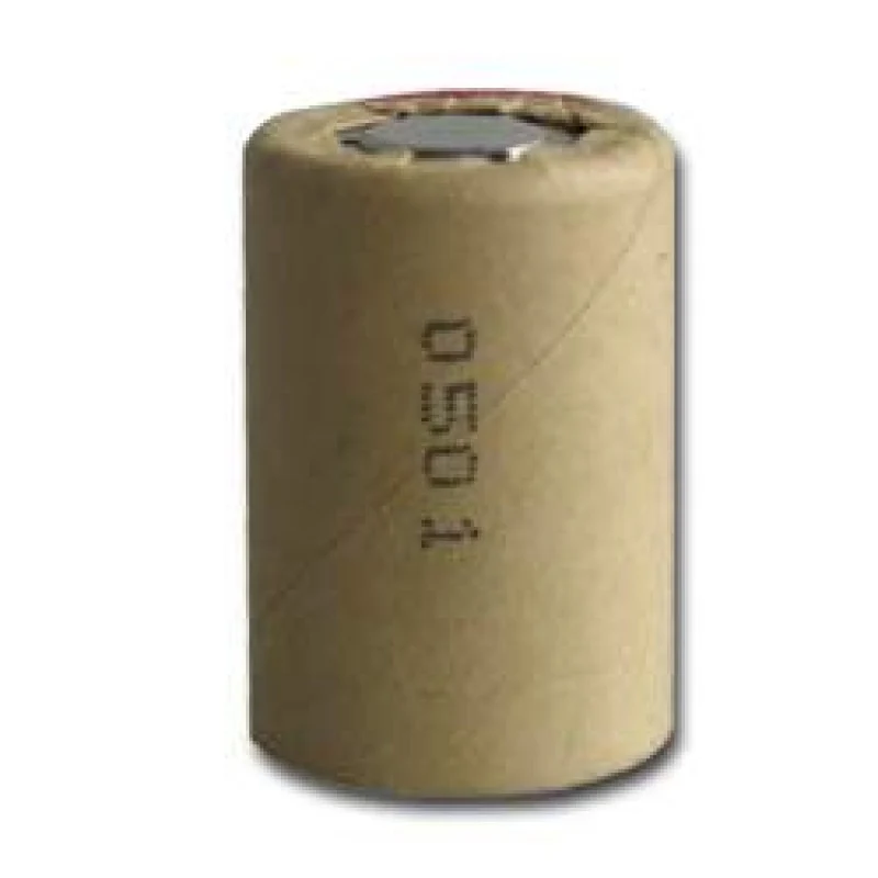 Panasonic Sanyo N-1250 4/5 Sub-C 1250mAh Ni-Cd mit Lötfahne in Z-Form