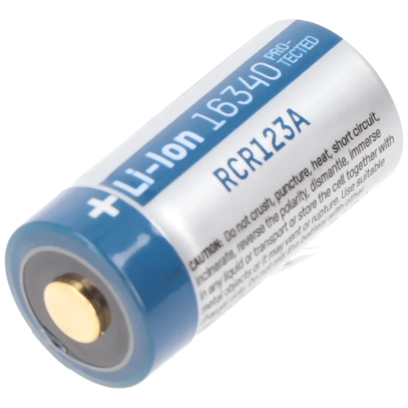 AccuCell CR123A Akku passend für die FLIR Breach PTQ136 Wärmebildkamera Li-ion-Akku inklusive Ladegerät