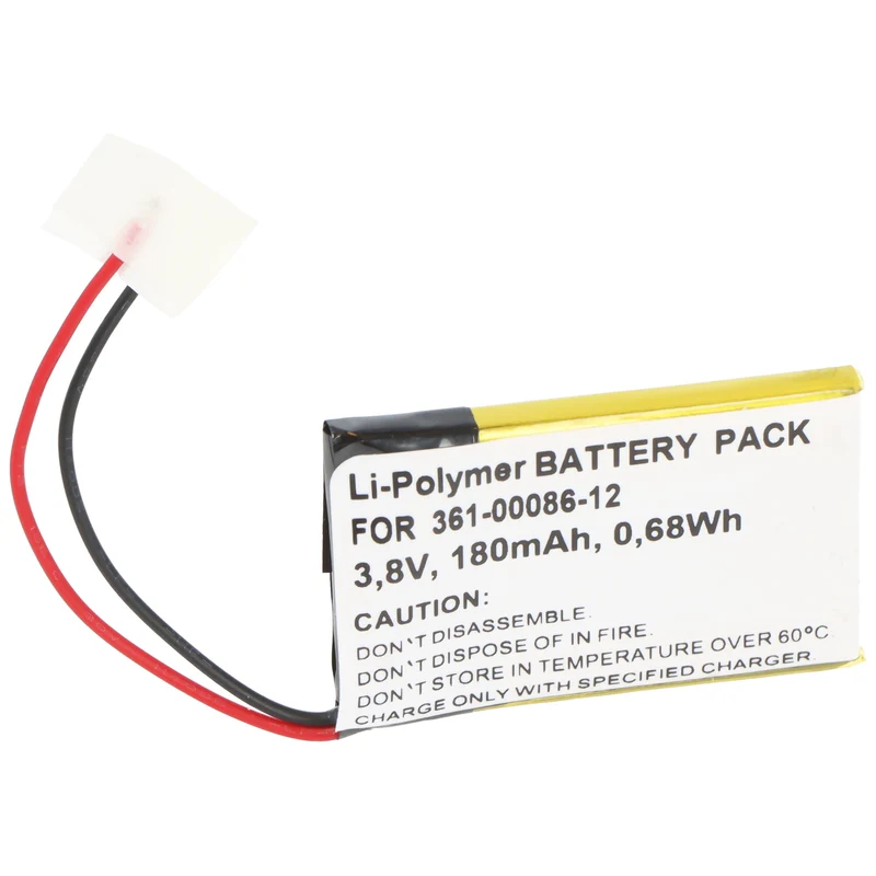 AccuCell Akku passend für Garmin Venu, Fenix 6s Pro, Li-Polymer, 3,8V, 180mAh, 0,68Wh, ohne Werkzeug