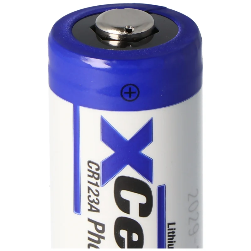 XCell Photobatterie CR123A Lithium Batterie 3 Volt max. 1550mAh, 34,5x17mm 19Gramm Lose Ware bulk