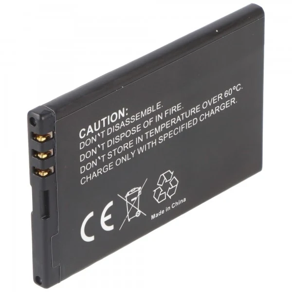 AccuCell bea..fon sl360 Akku passend für Ihr Bea-Fon Handyakku SL360 Abmessungen 62,25 x 38,15 x 4,75 mm