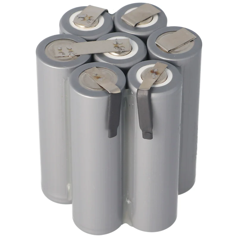 AccuCell Akkupack zum Selbsteinbau passend für Metz Blitzlicht 76-56, 7656, Mecablitz 76 MZ NiMH, Flattop 8,4V 2200mAh