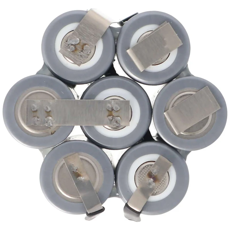 AccuCell Akkupack zum Selbsteinbau passend für Metz Blitzlicht 76-56, 7656, Mecablitz 76 MZ NiMH, Flattop 8,4V 2200mAh