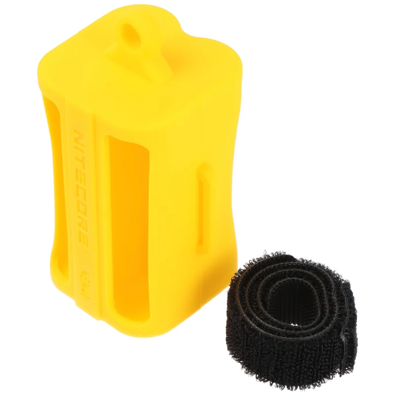 Nitecore Batteriemagazin NBM41, für 4 Stück 21700 Li-Ion Akkus, gelb