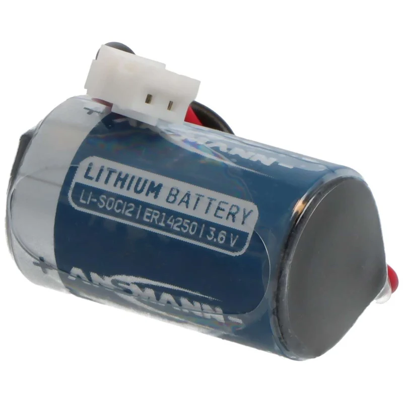Ansmann Lithium-Thionyl-Chlorid (LiSOCl2) 3.6V Batterie ER14250H / 1/2AA