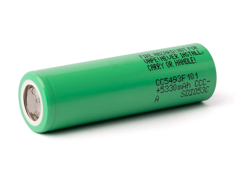Samsung INR21700-58E (CC5493F101) 5490 mAh¹ (5330 mAh min.²) 3,6V-3,7V Li-ionen Akku