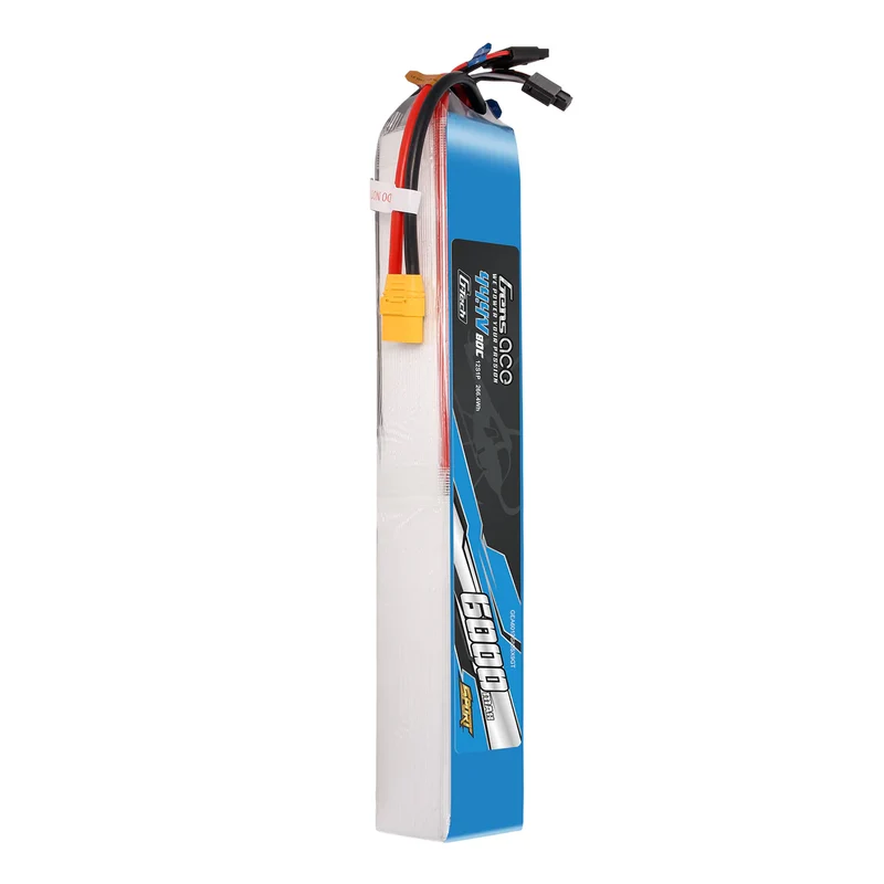 Gens Ace Sport G-Tech 6000mAh 44,4V 80C 12S1P Akkupack mit XT90 Stecker