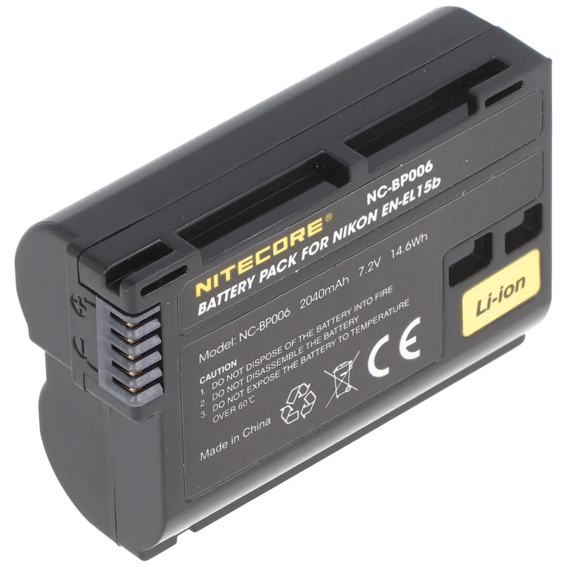 Nitecore EN-EL15b Kamera Akku für Nikon