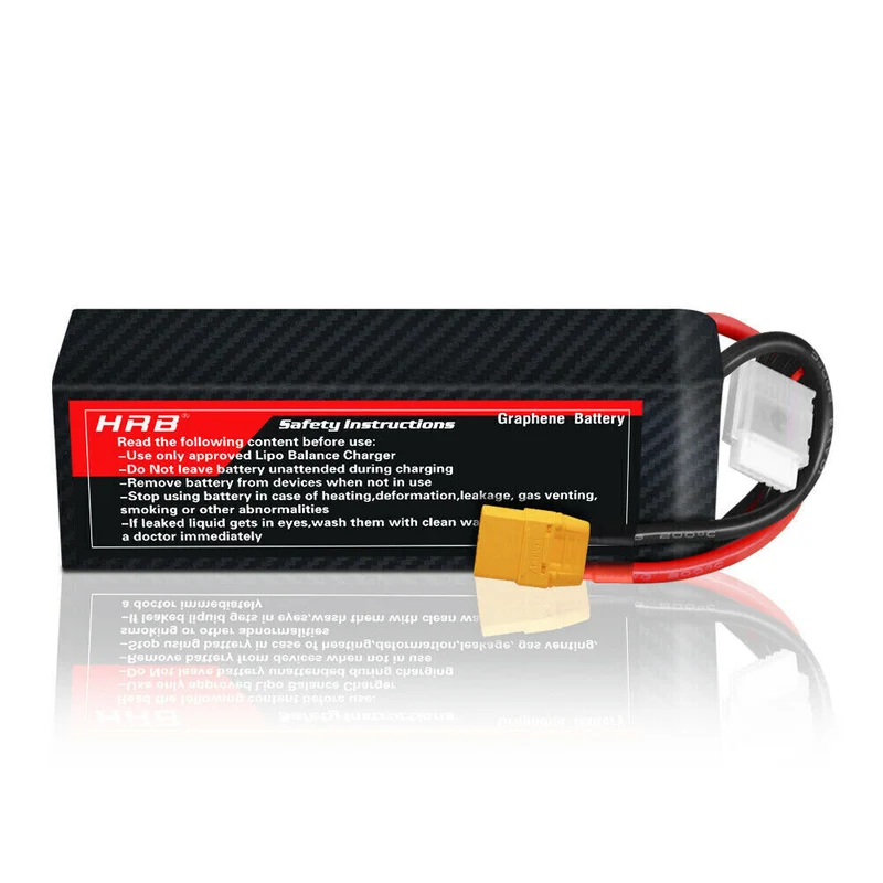 HRB 3S 5000mAh 11,1V 100C XT90 Graphene Lipo Akku (2 Stück)