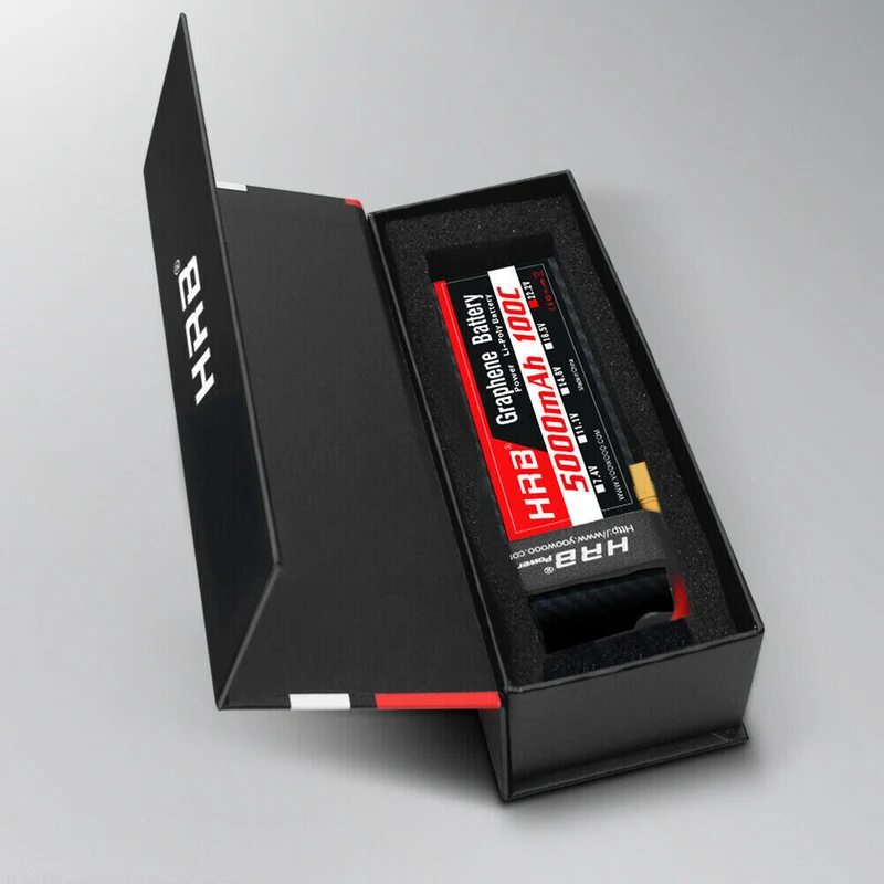 HRB 3S 5000mAh 11,1V 100C XT90 Graphene Lipo Akku (2 Stück)