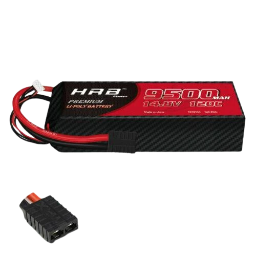 HRB 4S 9500mAh 14,8V 120C TRX LiPo Akku
