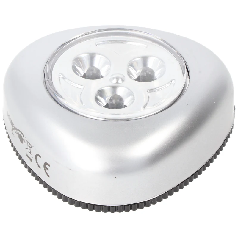 Heitech LED-Licht mit je 3 LEDs, Mini-LED Leuchte, einfache Befestigung, inklusive Batterien