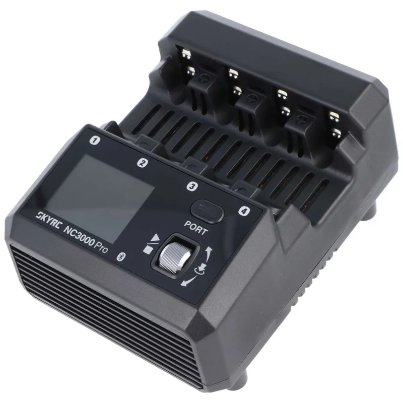 SkyRC NC3000 Pro intelligentes Ladegerät mit Analyse-Funktion für NiMH/NiCD Akkus der Größe AA, AAA